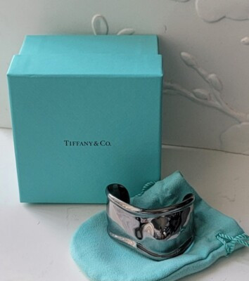 Tiffany & Co Elsa Peretti Ruthenium Charcoal Gray  Bone Cuff  | eBay | eBay US