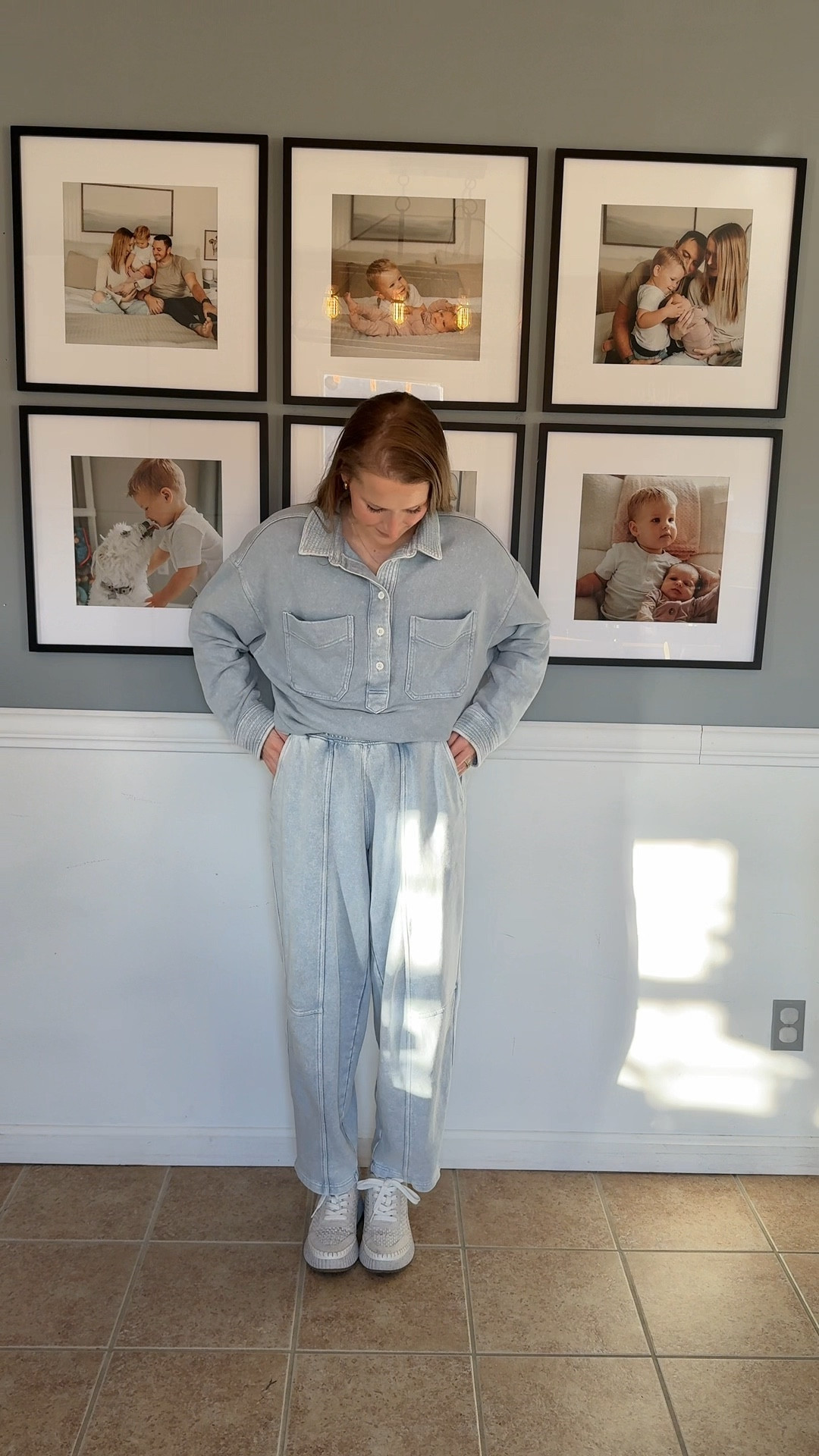 The sweat set of my dreams!!! Denim look alike! 

#LTKStyleTip #LTKFindsUnder50 #LTKSaleAlert