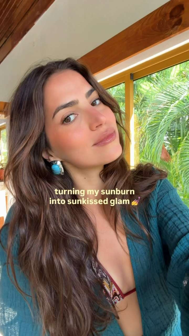 turning my sunburn into sunkissed glam 💅 

 #LTKgrwm #LTKBeauty #LTKTravel