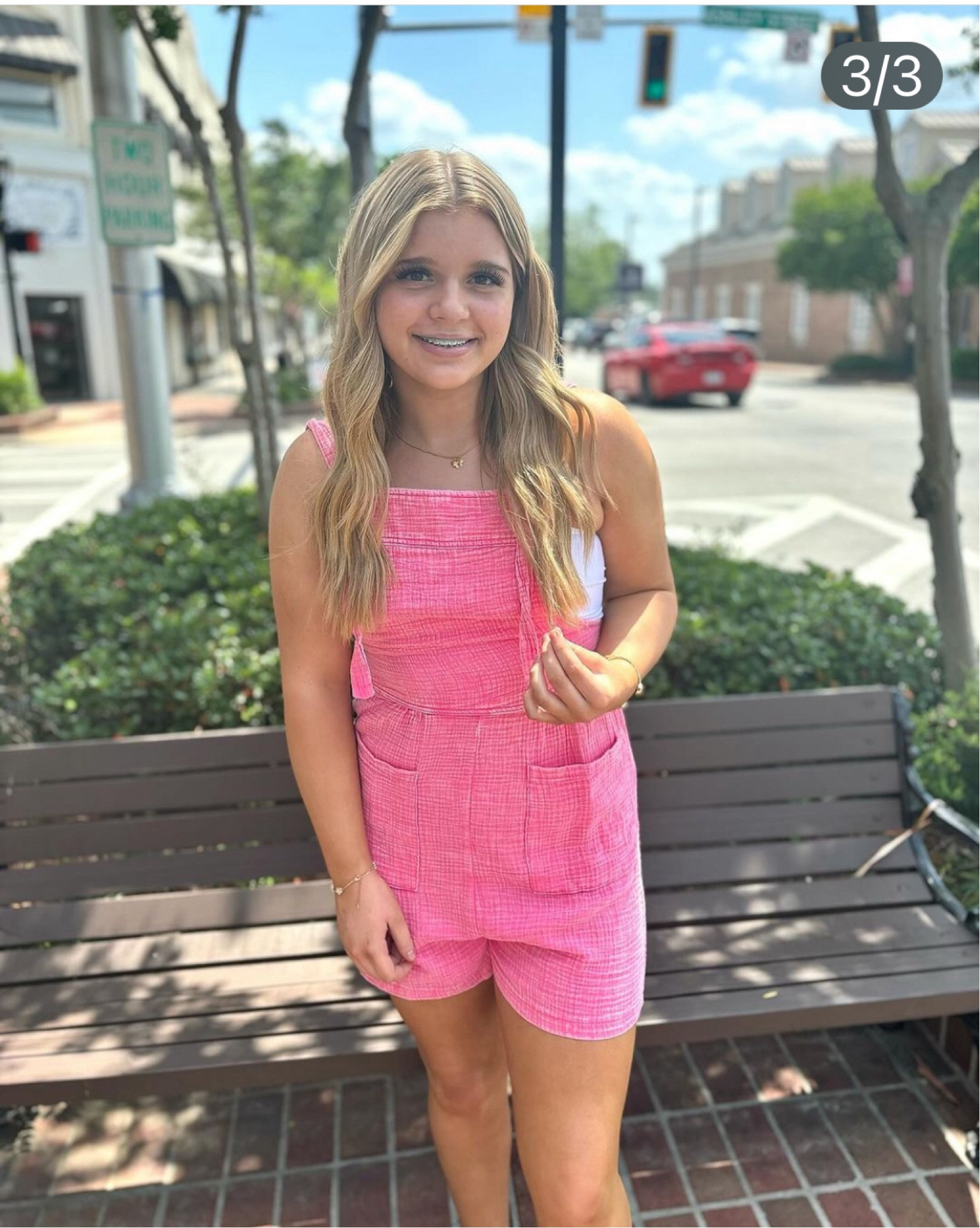 Shop www.moderngraceboutique.com for this romper #liketkit #LTKsalealert #LTKfindsunder50 #LTKU
