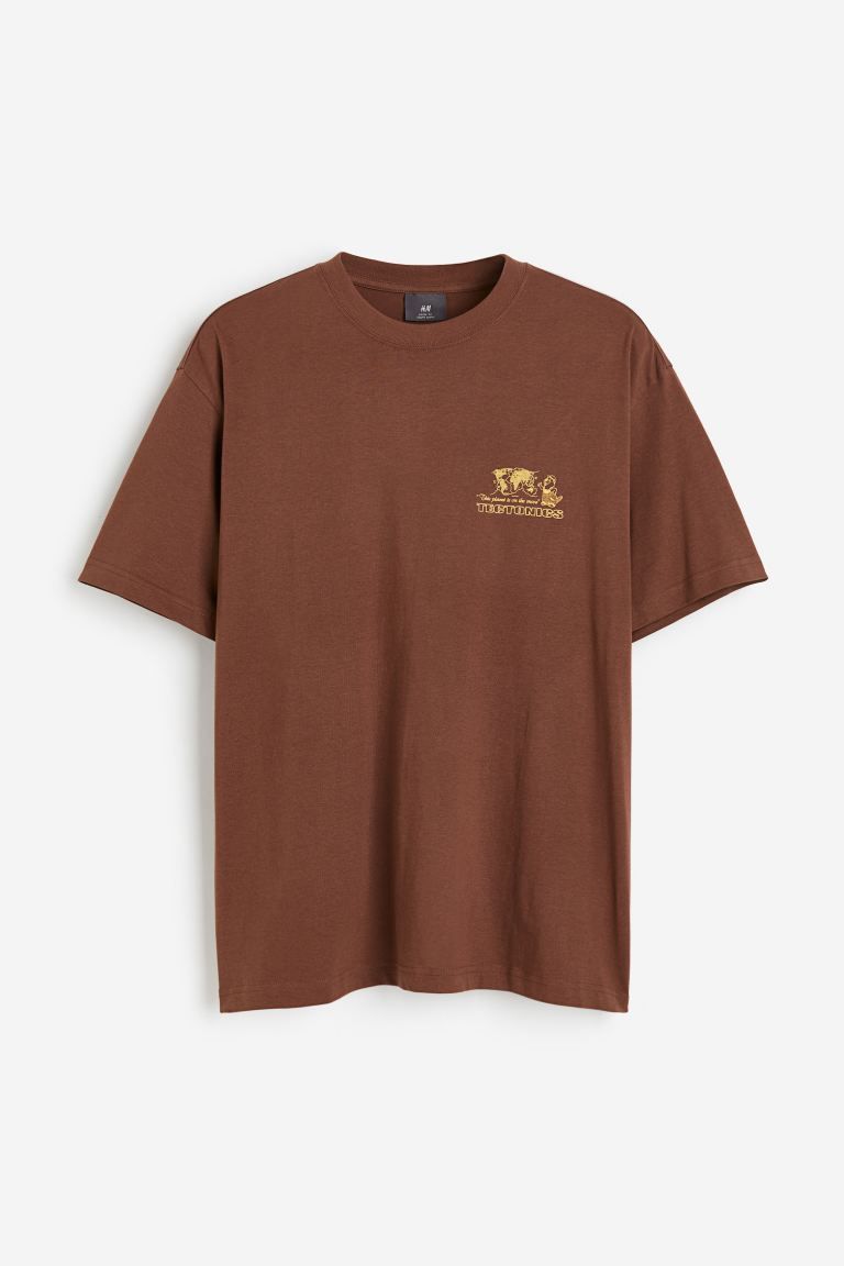 Loose Fit Printed T-shirt | H&M (US + CA)