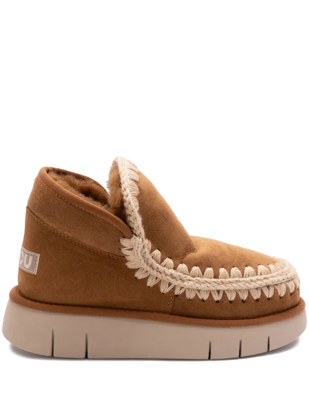 Mou Eskimo Bounce Boots | Brown | FARFETCH | Farfetch Global