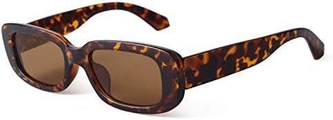 BUTABY Rectangle Sunglasses for Women Retro Driving Glasses 90’s Vintage Fashion Narrow Square ... | Amazon (US)