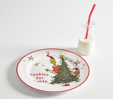 Dr. Seuss's The Grinch™ Cookies For Santa Set | Pottery Barn Kids