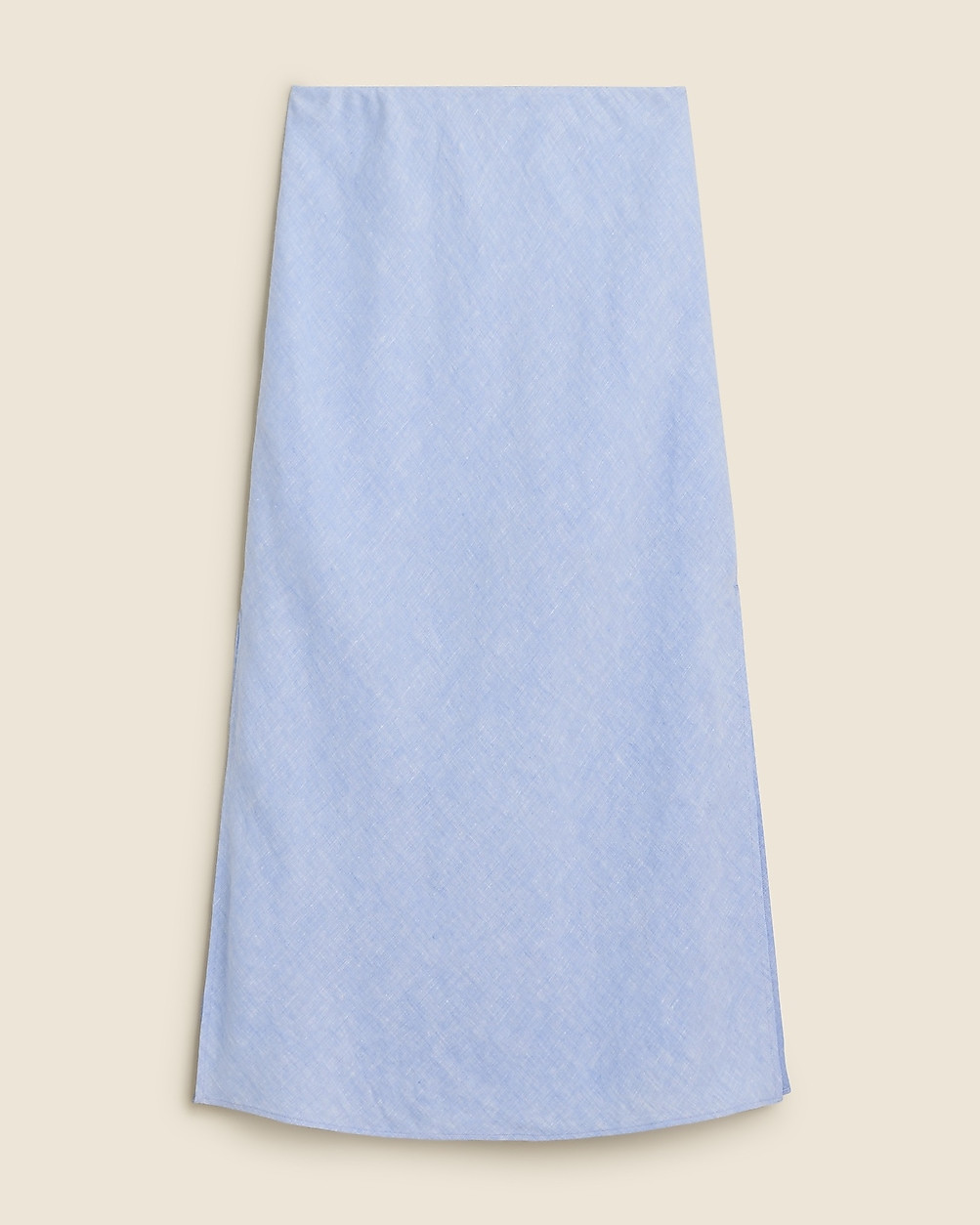 Gwyneth slip skirt in linen | J. Crew US