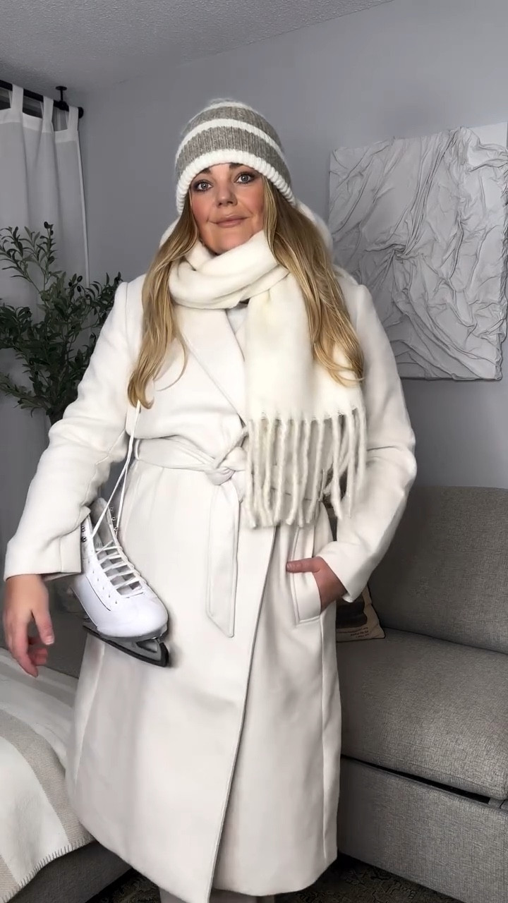 Holiday Outfit as a midsize girl, I’m all about outfits that feel cozy yet stylish even when you’re layering up —and this look checks all the boxes.

Featuring a stunning winter white coat and matching hat from H&M paired with light beige pants from Abercrombie, this outfit is perfect for skating, a winter stroll, or grabbing a cozy coffee date. I’ve taken the basics of “just wearing” and leveled up to “fully styled” with chic accessories and timeless pieces that fit my midsize body beautifully.

❄️ Why you’ll love this outfit:
	•Effortless elegance: Neutral tones are perfect for creating a polished look.
	•Comfort meets style: Every piece works together to highlight your curves while keeping you warm.
	•Versatile vibes: Whether you’re skating or heading to dinner, this look has you covered!

What’s your go-to chic winter outfit for staying cozy and cute? 

✨#midsizestyleinspo #winteroutfits #winterootd #winteroutfitinspo #wearingvsstyling

#LTKstyletip #LTKcanada #LTKwinter