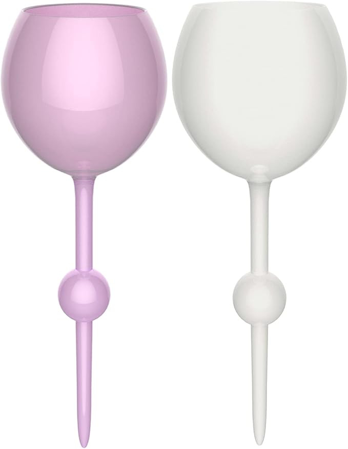 The Beach Glass- Original Floating Acrylic Wine Glass- for Pool, Beach, Camping, Picnic and Outdo... | Amazon (US)