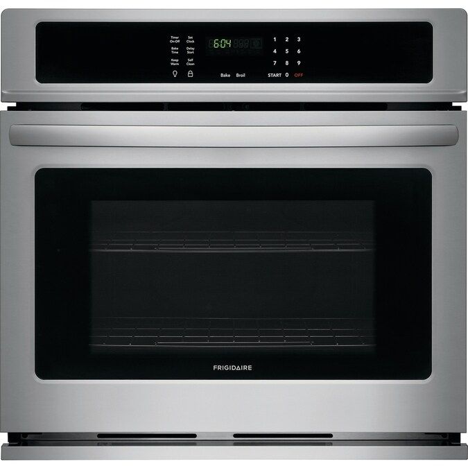 Frigidaire Self-cleaning Single Electric Wall Oven (Stainless Steel) (Common: 30 Inch; Actual 30-... | Lowe's
