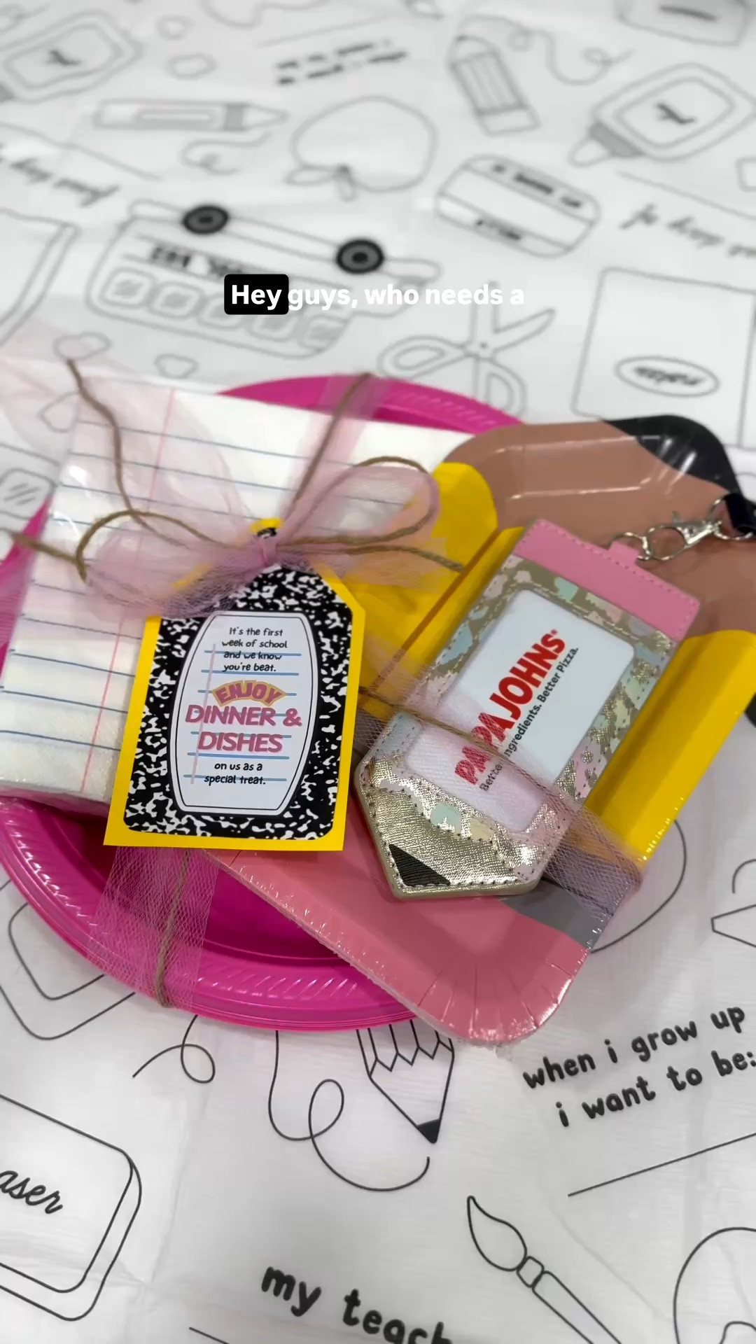 A super fun & easy teacher gift idea: Dinner & Dishes!

#LTKdayinmylife #LTKKids
