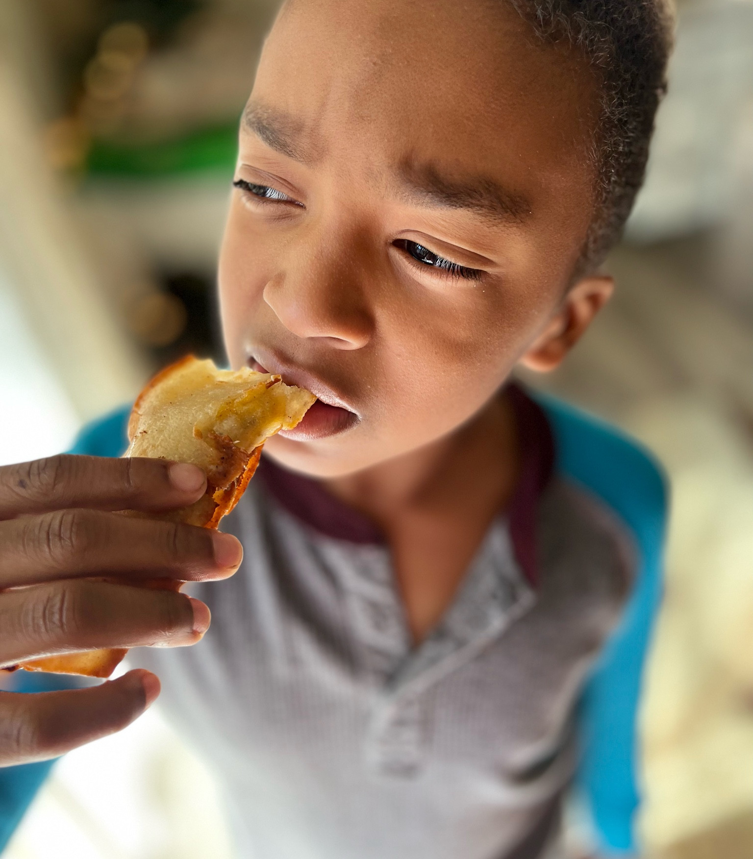 Thanksgiving Leftovers: Turkey Tacos! 

Mix leftover shredded Turkey with green enchilada sauce, a pinch of garlic, pinch of onion powder, pinch of paprika and, cheese. 

Then fry the layers of corn tortilla, cheese, Turkey, tortilla in coconut oil!

Enjoy! 
