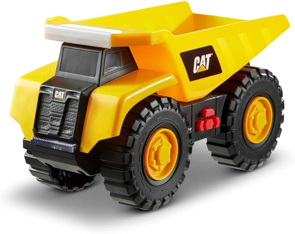 CatToysOfficial, Cat Construction Tough Machines Toy Dump Truck, 10" w/Realistic Lights & Sounds,... | Amazon (US)