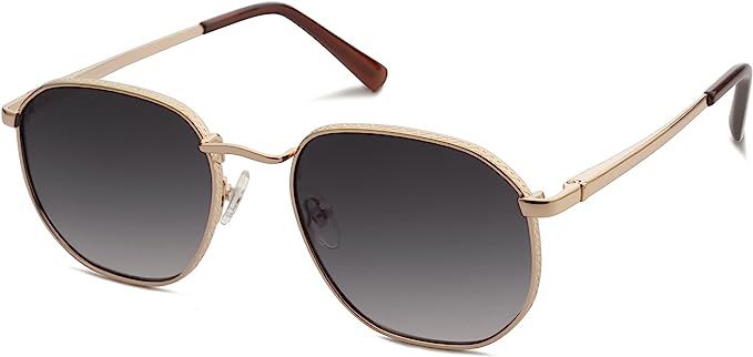 SOJOS Square Sunglasses for Men Women Classic Trendy Vintage Retro Style | Amazon (US)