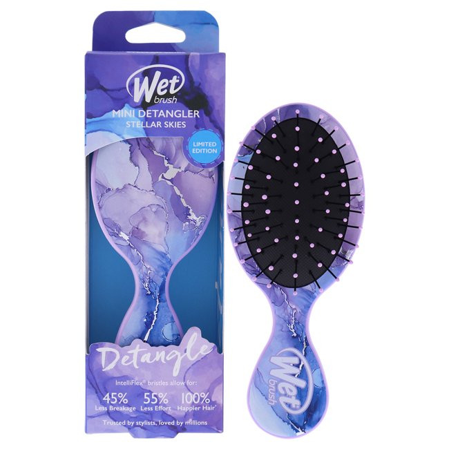 Wet Brush Mini Dtangler Stellar Skies Brush - Violet Skies Hair Brush 1 Pc | Walmart (US)