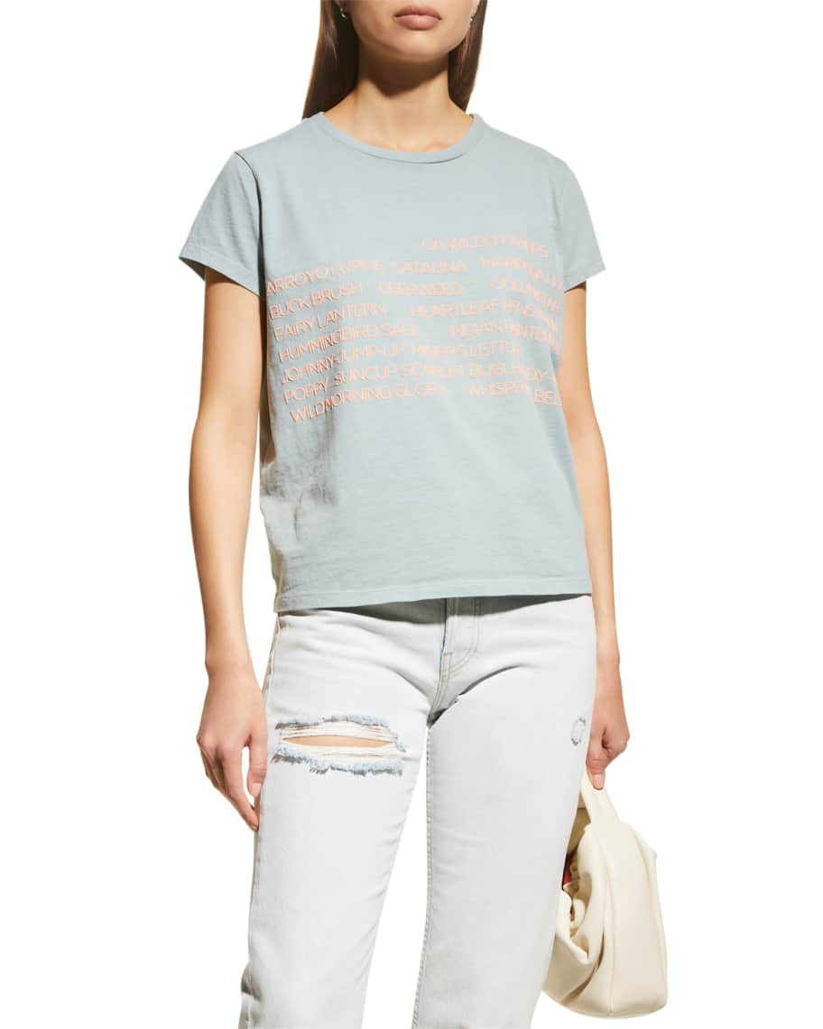 MOTHER The Boxy Goodie Goodie T-Shirt | Neiman Marcus