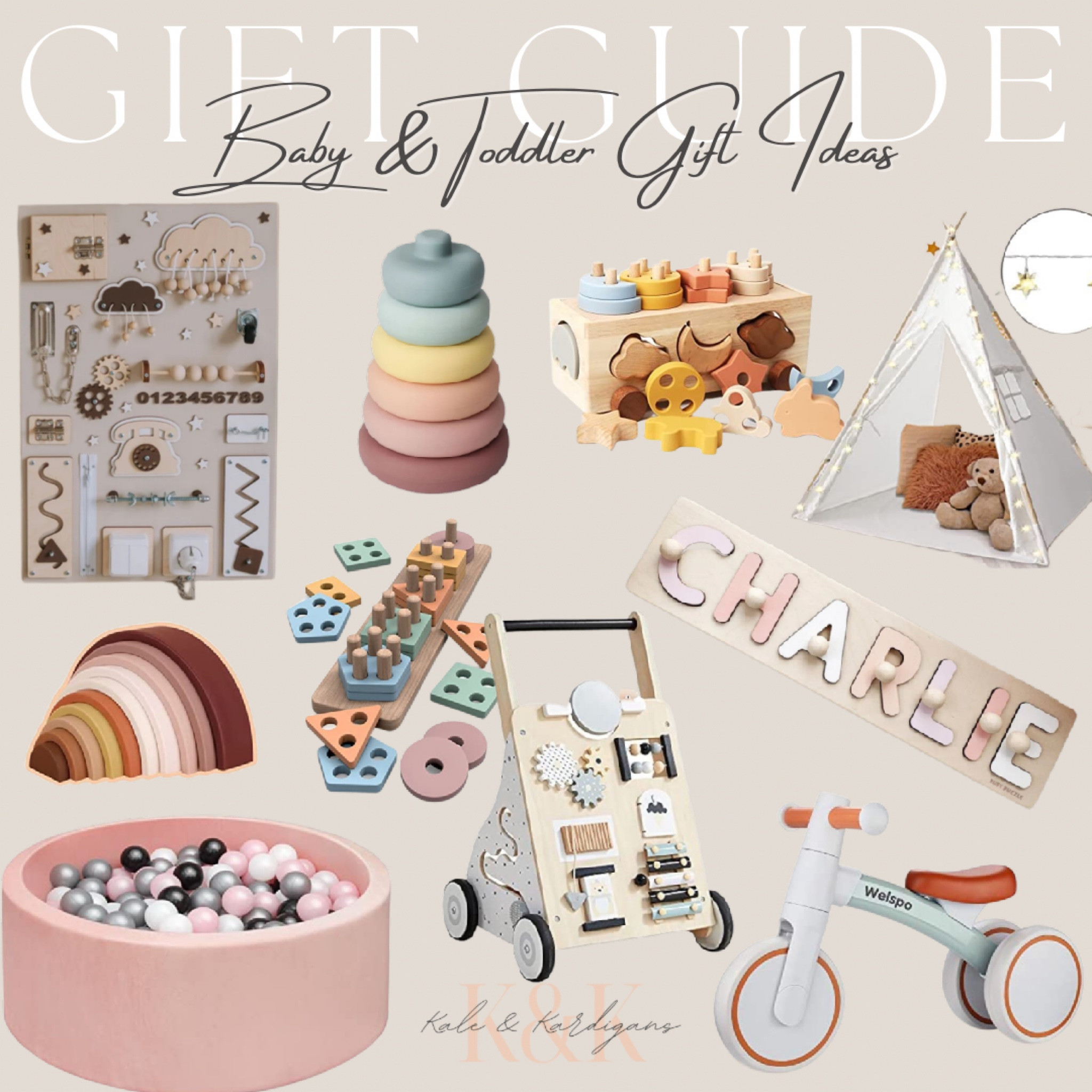 Gift ideas for your baby or toddler!
#baby
#toddler 
#giftguides
#amazon
#etsy

#LTKbaby #LTKGiftGuide #LTKHoliday