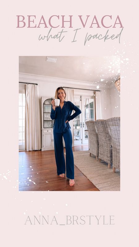 What I packed for vacation- skims pjs, xs, free people new arrivals, travel outfit, sandals, athleisure, all free shipping and free returns form @nordstrom #nordstrompartner #nordstrom