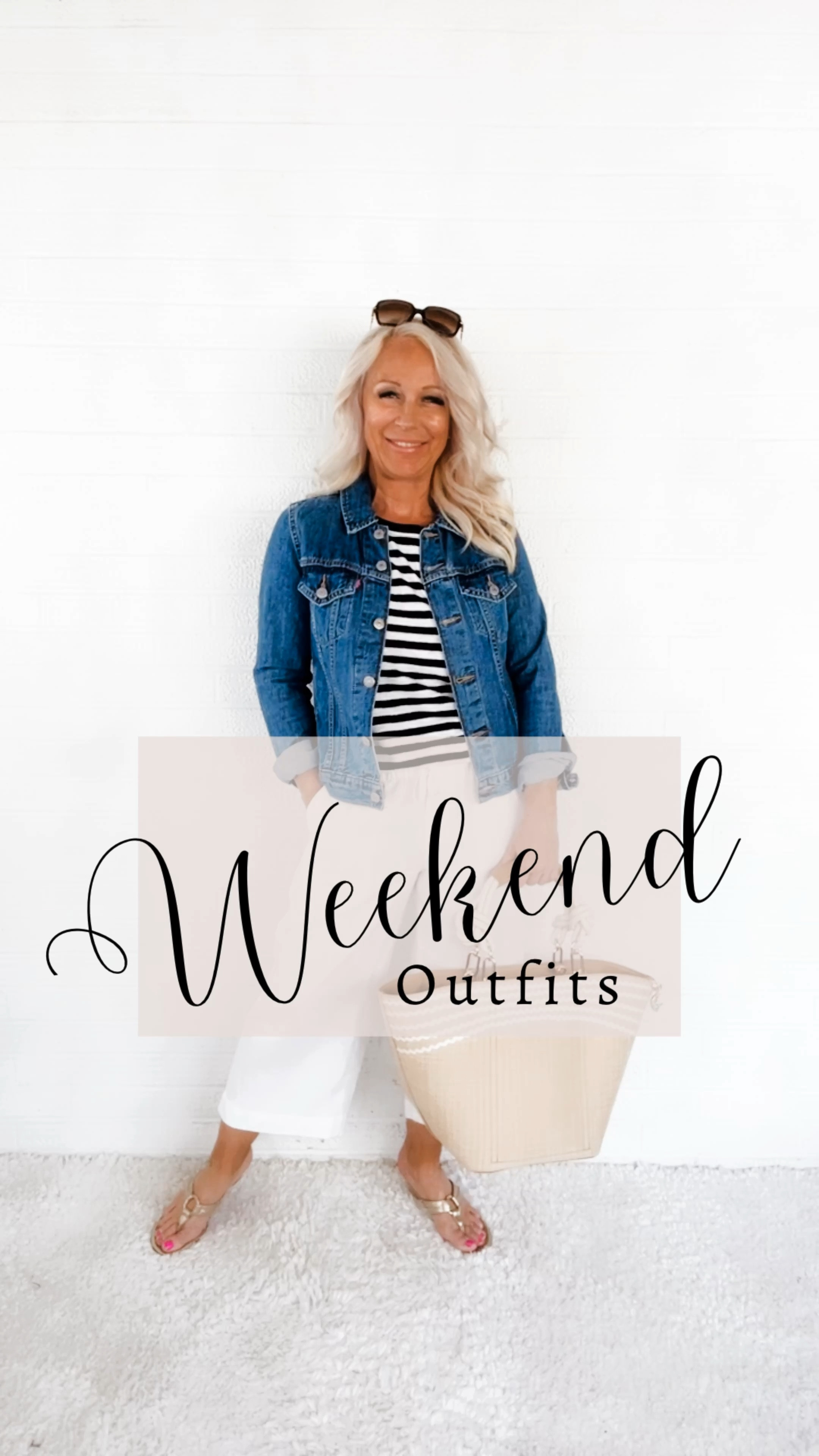 Weekend Outfits!
- Sail Outfit: Denim Jacket, Striped Tank & Linen pants are BOGO 50% off
- Lunch Outfit: Chambray Dress is 30% off
- Brunch Outfit: Striped ruffle tank & navy linen pants are BOGO 50% off 
- Beach Wedding: silk tropical dress will sell out FAST!

#LTKSeasonal #LTKwedding #LTKsalealert