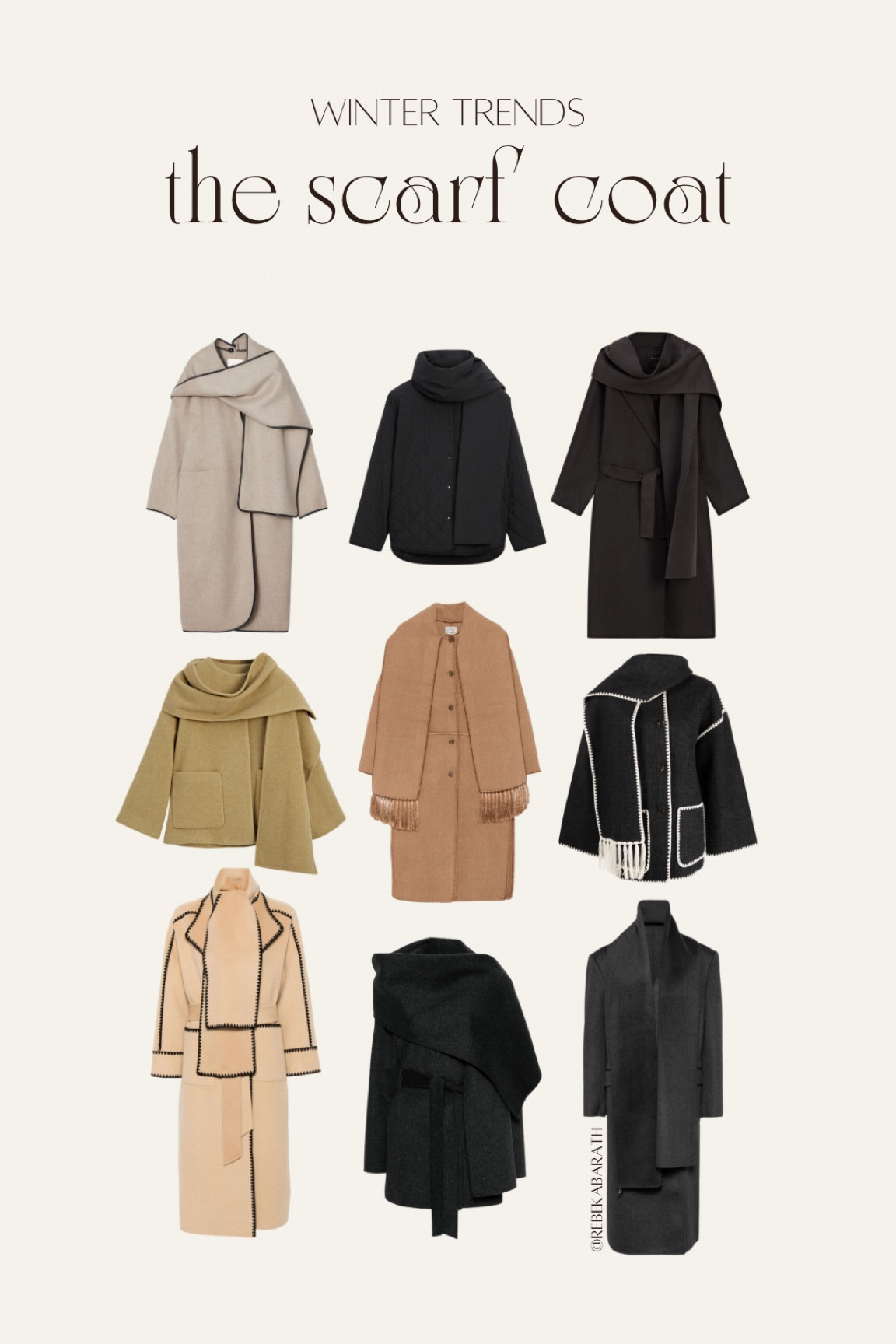 winter trends: the scarf coat 🧥

shop your faves from high street to high end ✨ 

2024 trends | winter trend | winter fashion | style inspo | scarf coats | scarf coat trend | coat trends

#LTKSeasonal #LTKWorkwear #LTKStyleTip
