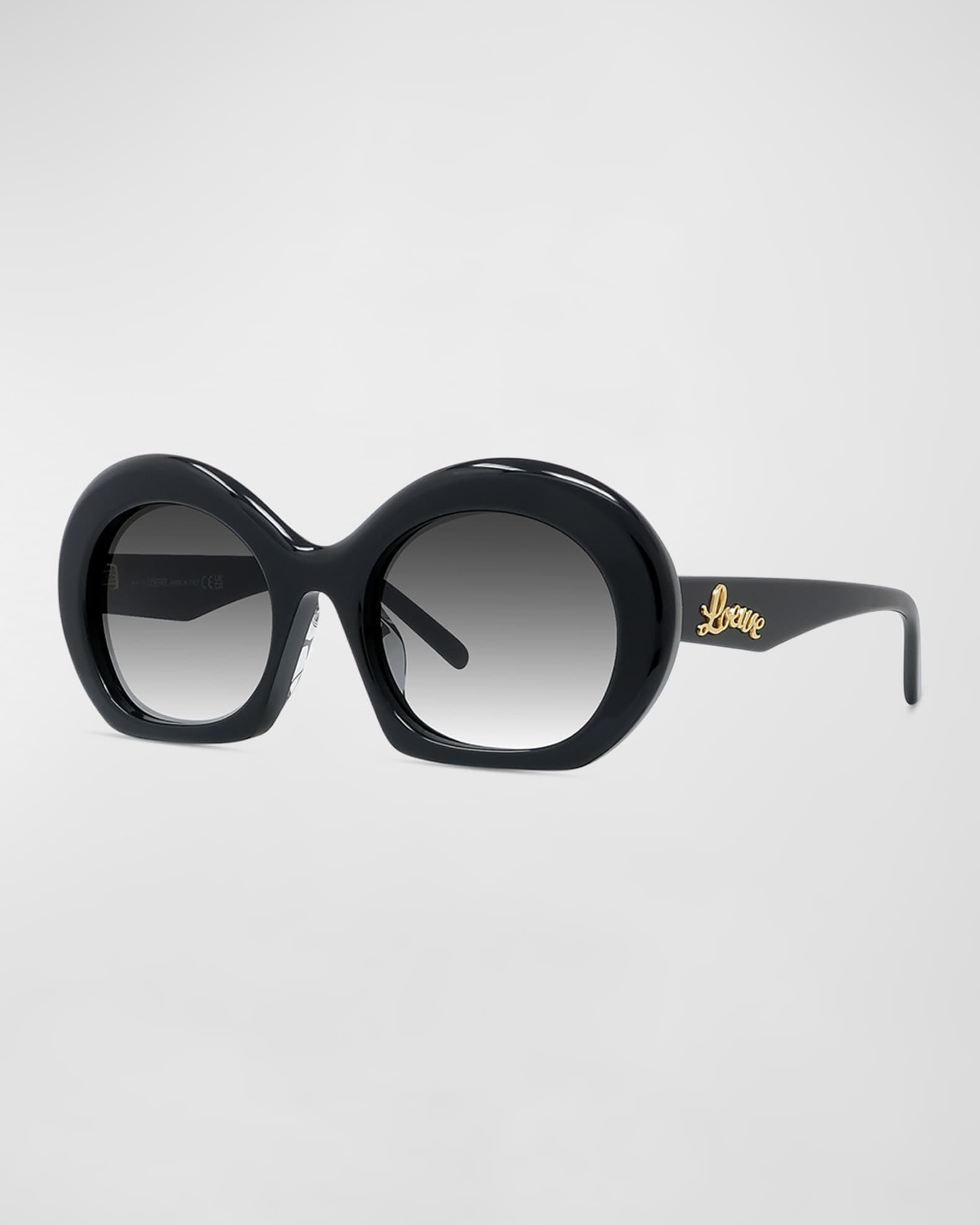 Loewe  Half Moon Acetate Sunglasses | Neiman Marcus
