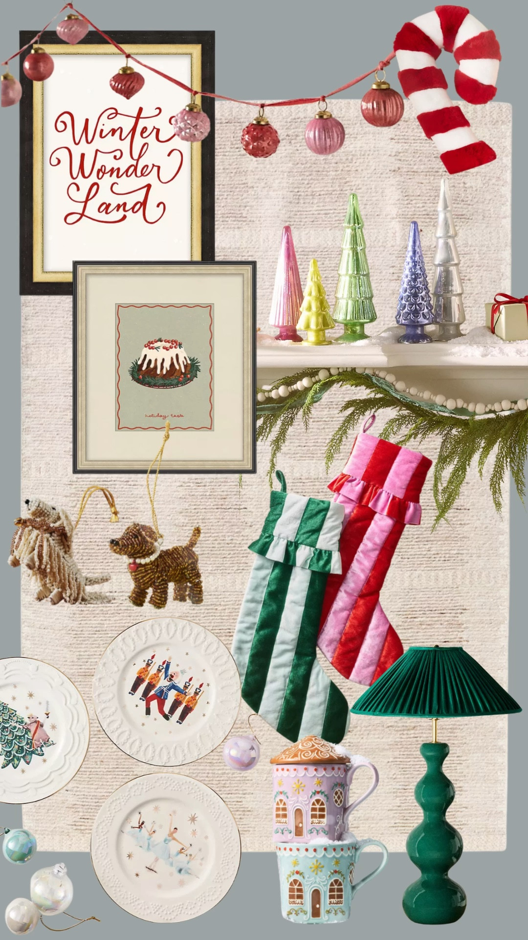 Playful patterns, timeless pieces, and festive details to make holiday decorating fun again! 

#LTKSeasonal #LTKHoliday #LTKHome