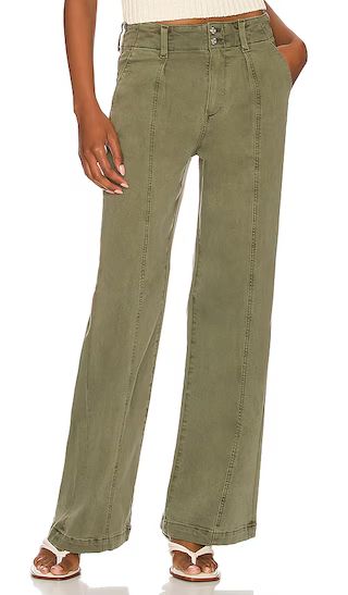 PAIGE Brooklyn Flare in Green. - size 27 (also in 25, 26, 31) | Revolve Clothing (Global)