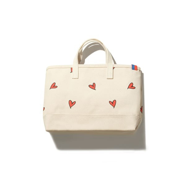 The All Over Heart Medium Tote - Canvas | KULE (US)