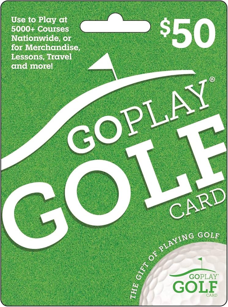 Go Play Golf Gift Card | Amazon (US)