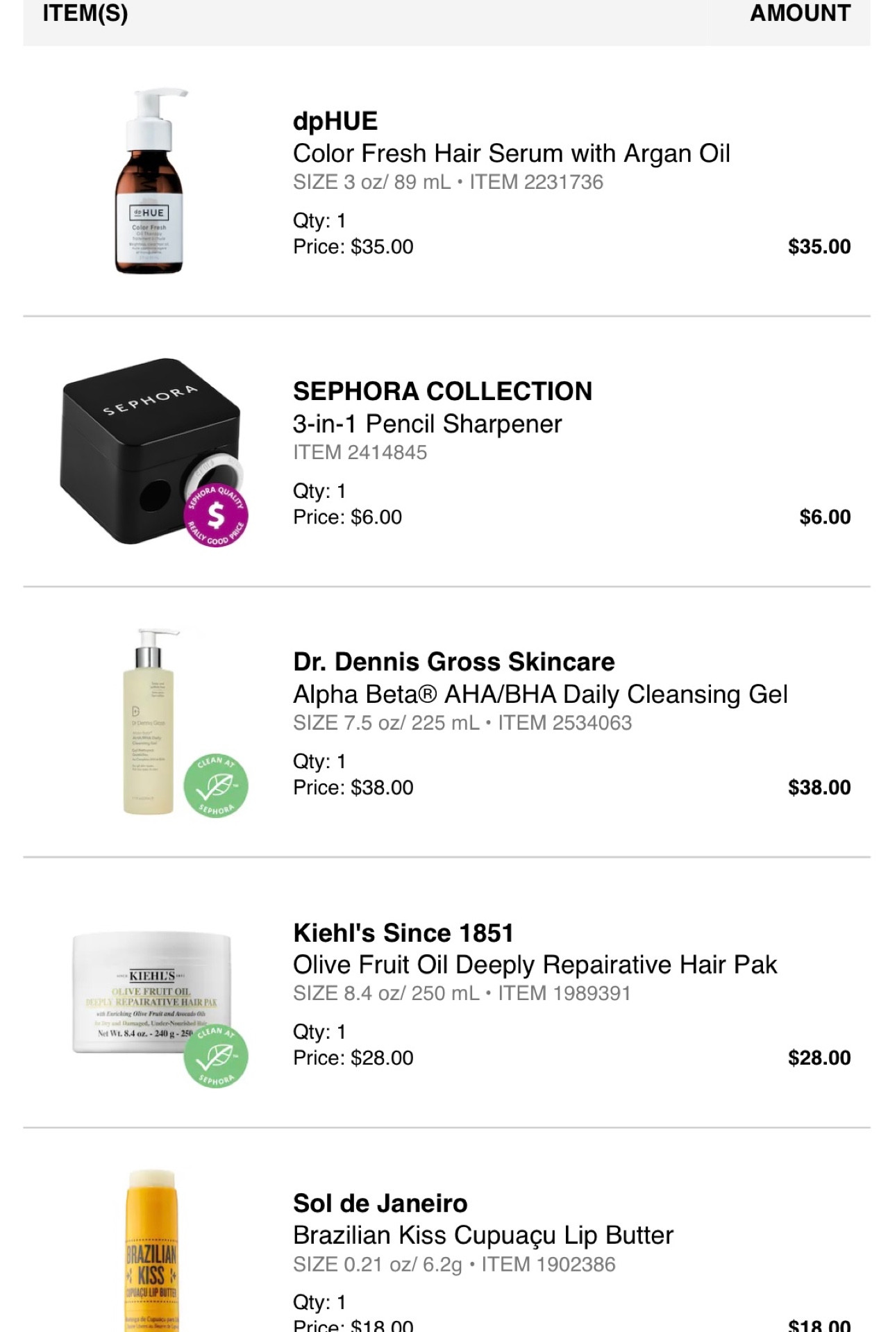 Shop my Sephora sale picks! Restocked on some of my favorites: the BEST hair oil for my curly AND straight hair, acne face wash, the most moisturizing hair mask (I use it as regular conditioner, too!) and my fav jumbo lip balm!

#LTKbeauty #LTKsalealert #LTKunder50