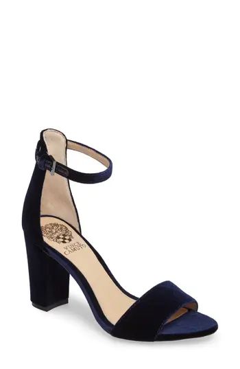 Women's Vince Camuto Corlina Ankle Strap Sandal, Size 4.5 M - Blue | Nordstrom