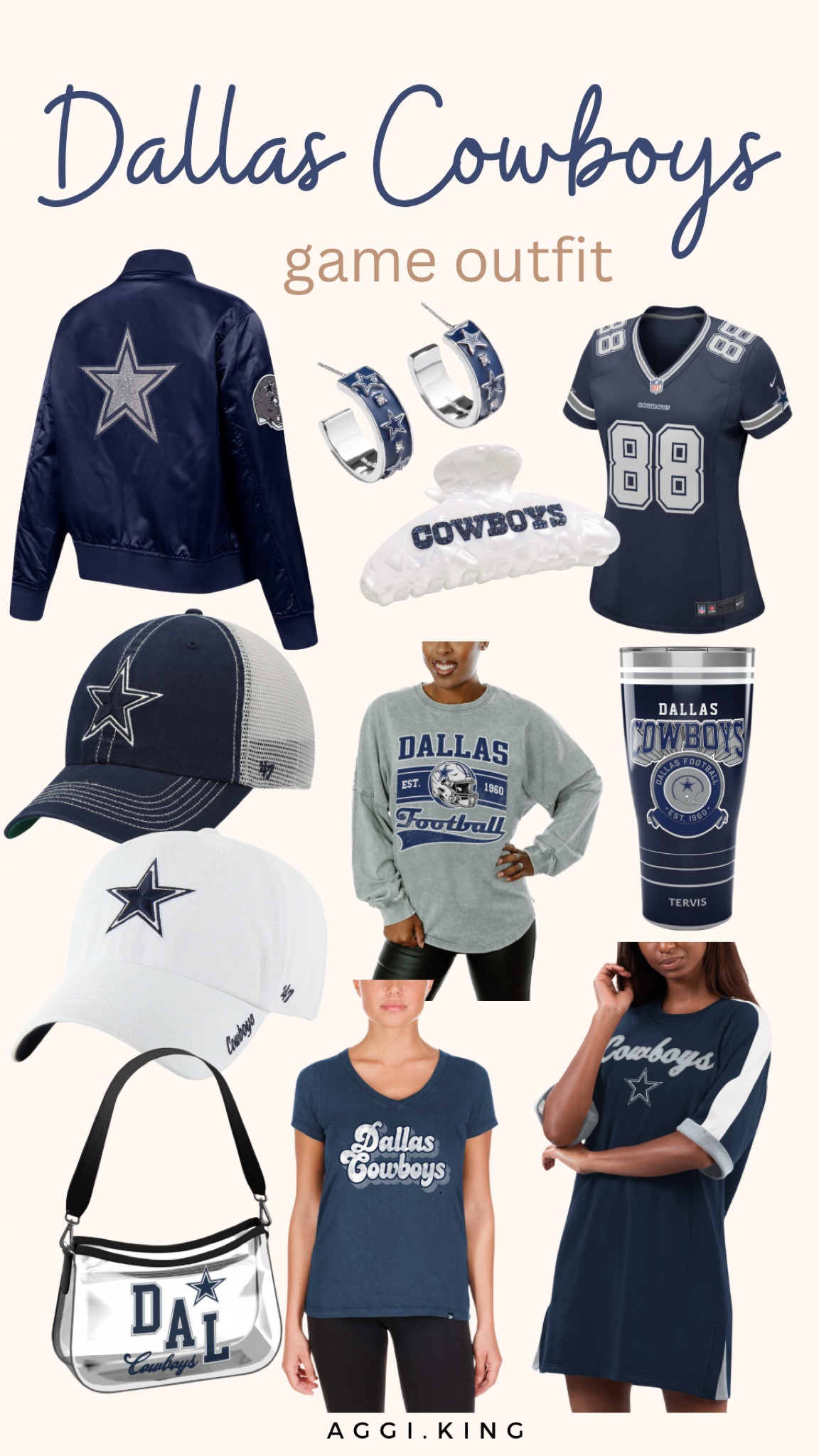 Outfit idea 

Dallas, Dallas cowboys, nfl, game, footballl

#LTKU #LTKParties #LTKActive