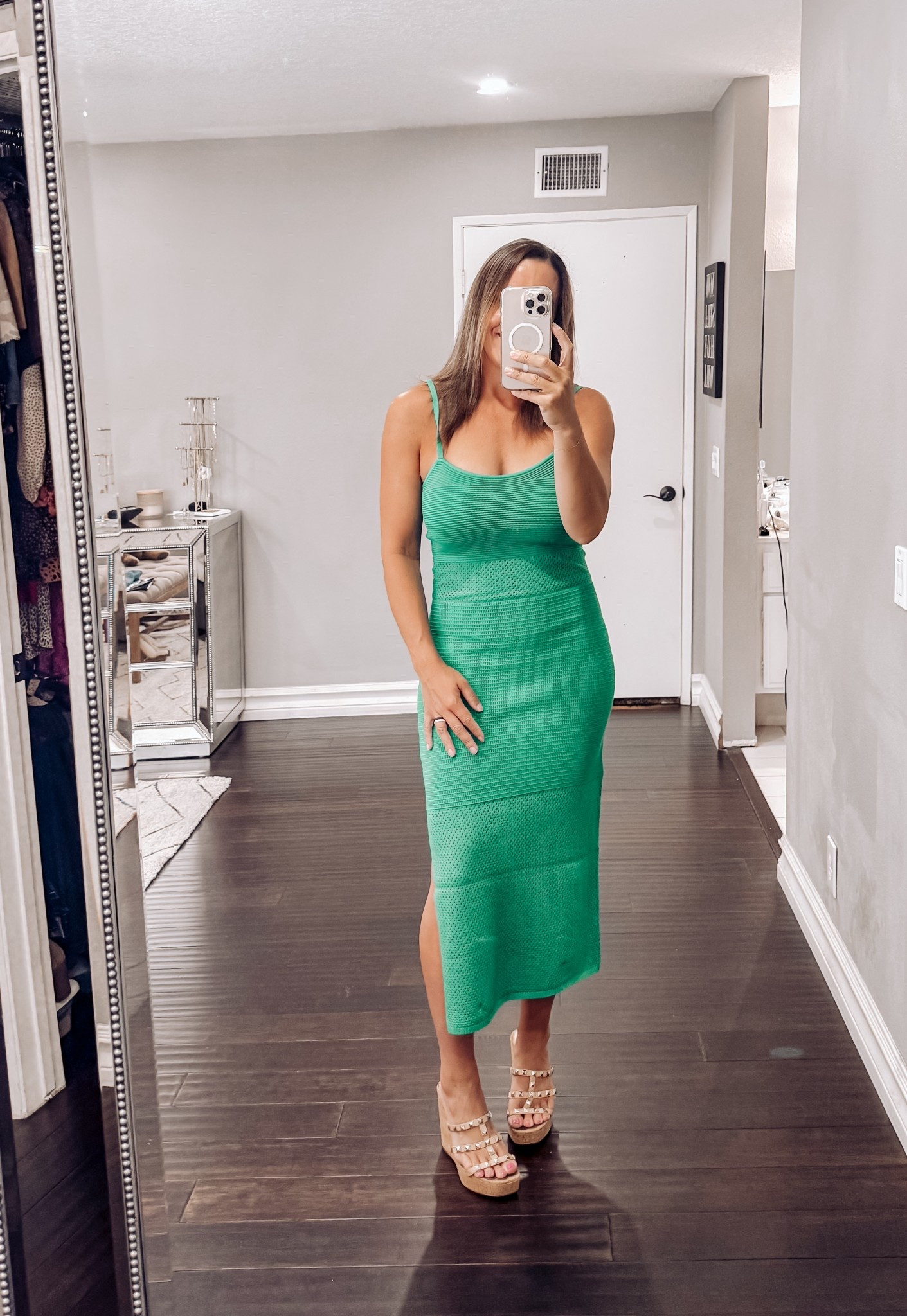 This knit maxi dress is so flattering and loving the vibrant green color. For reference wearing a size Medium. 

 #LTKStyle #LTKSpring #LTKSummer #VacationReady #ResortReady #LTKSaleAlert #OOTDInspo #SummerWardrobe #LTKOver40 #LTKTravel #LTKTravel #LTKSeasonal
