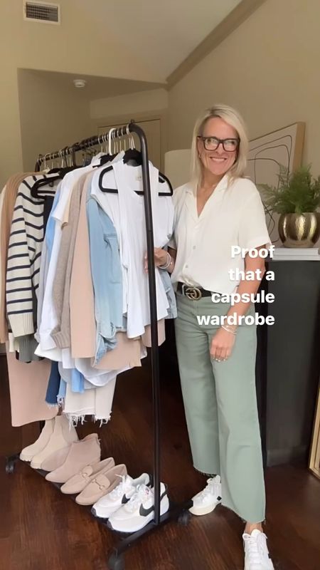 So many outfits formed from a small clothing rack… My capsule wardrobe

#LTKover40 #LTKstyletip #LTKSeasonal