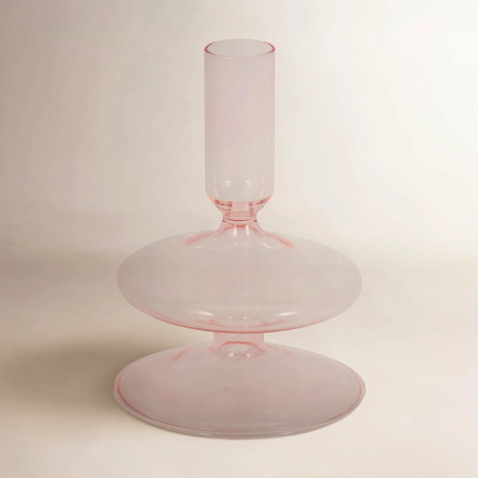 Joss & Main Vintage Glass Taper Candle Holder | Joss & Main