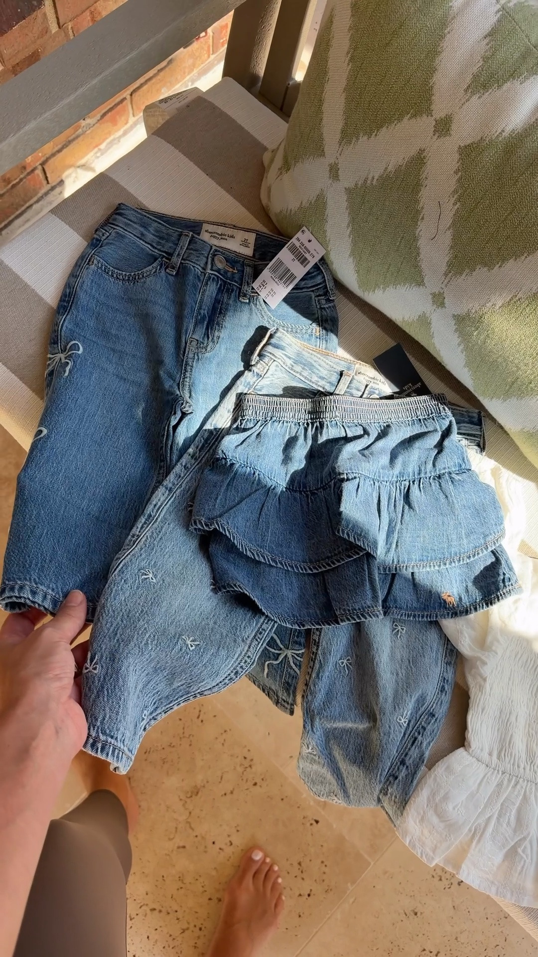 #AbercrombiePartner @abercrombie @abercrombiekids sale until 8/10! Linking everyone's pieces here -

*Use code DENIMAF to get an additional 15% off almost everything in stores and online at checkout from August 5, 2026 to August 10, 2026 in US/CA. Exclusions apply. See details online.*

#LTKmomlife #LTKBaby #LTKKids