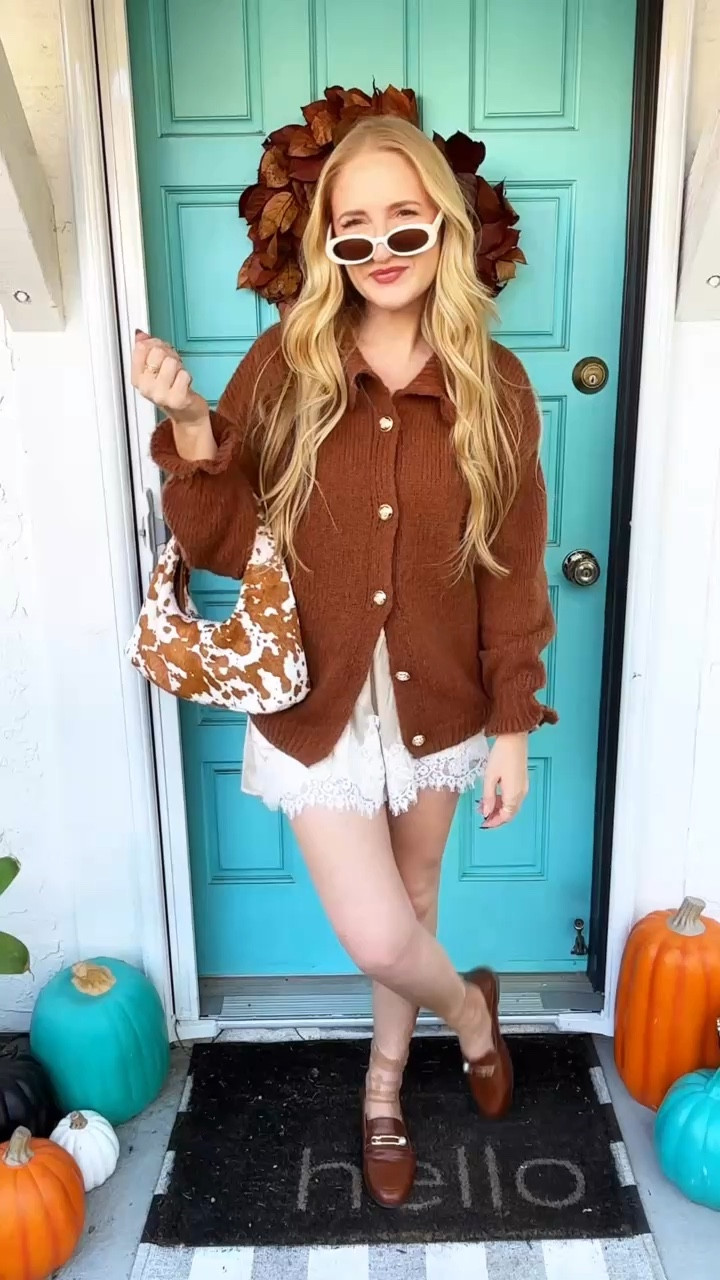 LAST CALL // my satin shorts styling series 💛 boho free people style ideas with lace shorts, silk shorts, bloomers

Wearing M in all silk shorts and brown sweater, L in cream sweater and burgundy tee at 140 lbs and 5’7” for reference. 

from loafers to sneakers to boots 👞 sweatshirts to blazers to sweaters ❄️ hope this series helped show how versatile these trendy lace shorts can be even in fall and winter! 

lmk which of these styling options did you like best? ❤️👇

#ootdsocialclub #freepeoplestyle #silkshorts 

satin shorts, silk shorts, lace shorts, fall blazer, how to style silk shorts, boho style, free people style, bloomers outfits, boots outfits, fall outfit ideas, warm fall outfit ideas, how to style boots, fall boots, affordable fall style, fall outfit ideas

#LTKootd #LTKStyleTip #LTKFindsUnder50