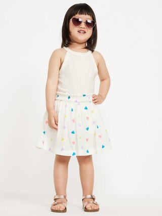Sleeveless Tank Top and Skort Set for Toddler Girls | Old Navy (US)
