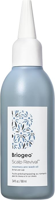 Briogeo Scalp Revival Rosemary Pre-Wash Oil - Moisturizing Scalp Treatment for Dry, Flaky, or Itc... | Amazon (US)