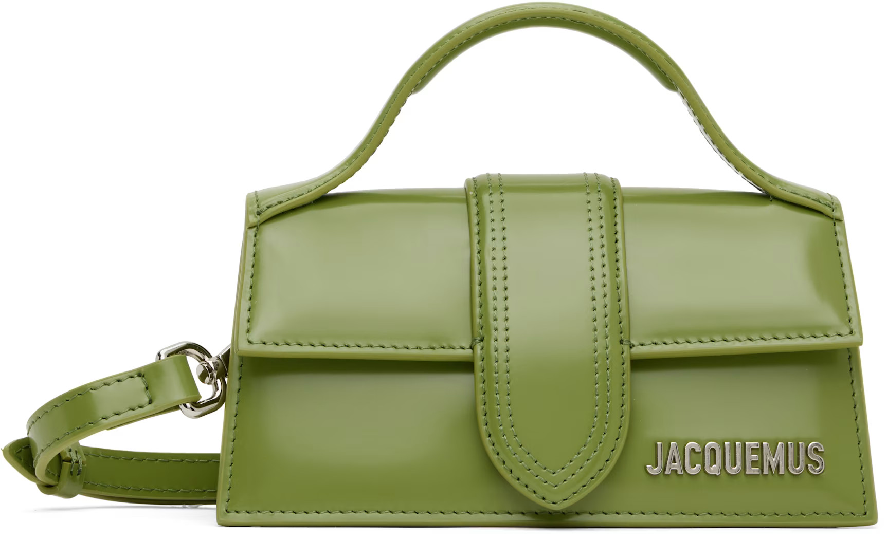 JACQUEMUS - Green La Croisière 'The Bambino' Bag | SSENSE