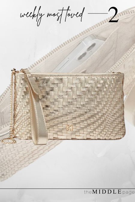 This metallic handbag is the perfect date night handbag! ✨️🥂

#LTKstyletip #LTKfindsunder100 #LTKitbag