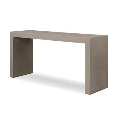 Parish Outdoor Console Table-Grey Concrete | Perigold