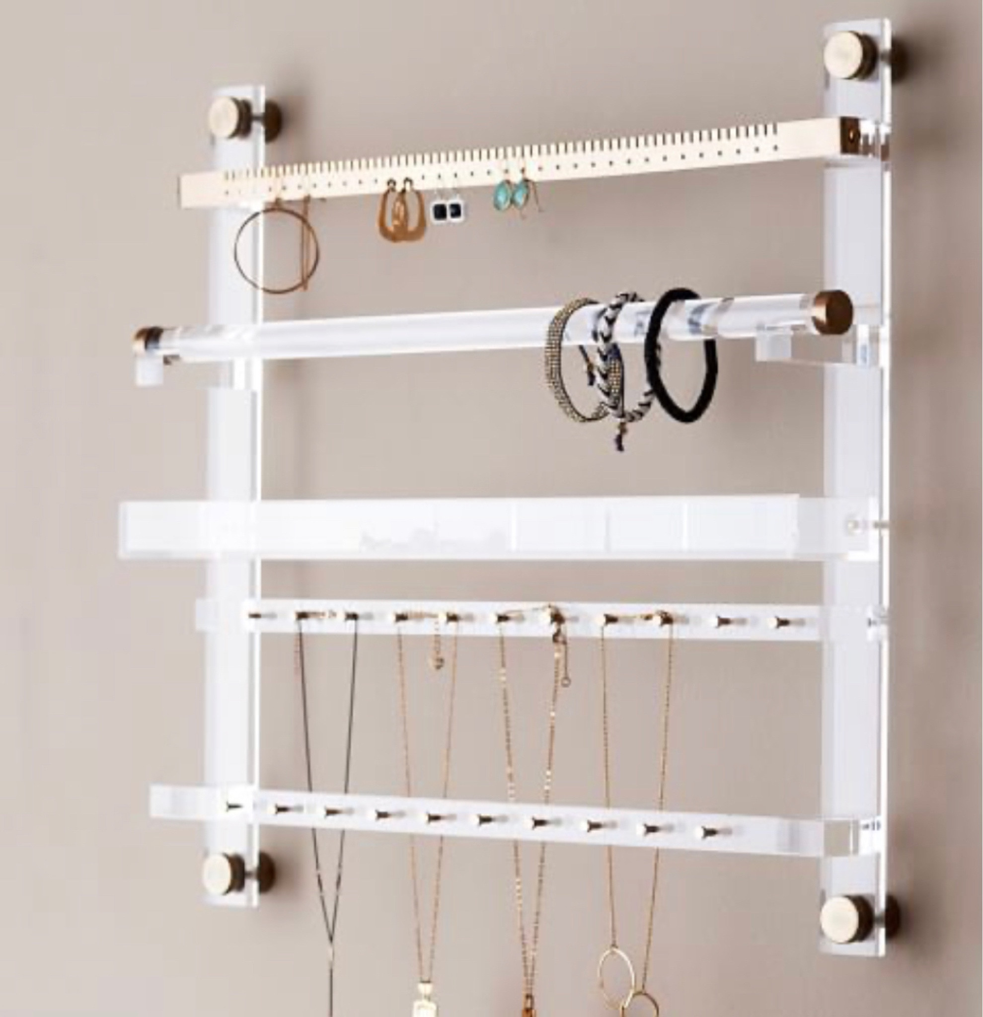 This jewelry organizer is great because it doesn’t take up dresser top or tabletop space and keeps things from getting tangled or mismatched. It’s on sale now! 

#LTKsalealert #LTKfamily #LTKhome