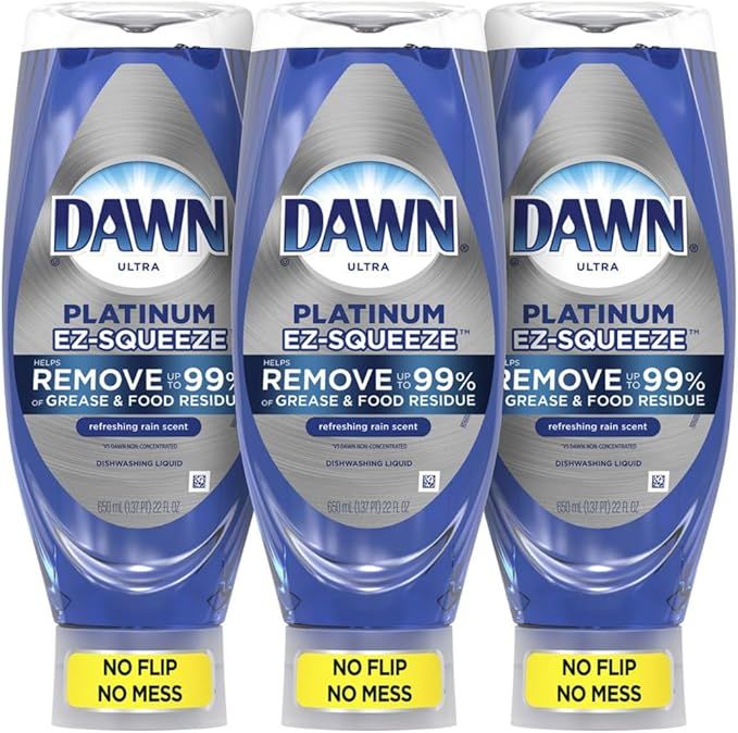 Dawn Platinum (refreshing rain scent) 22 fl oz 3 pack | Amazon (US)