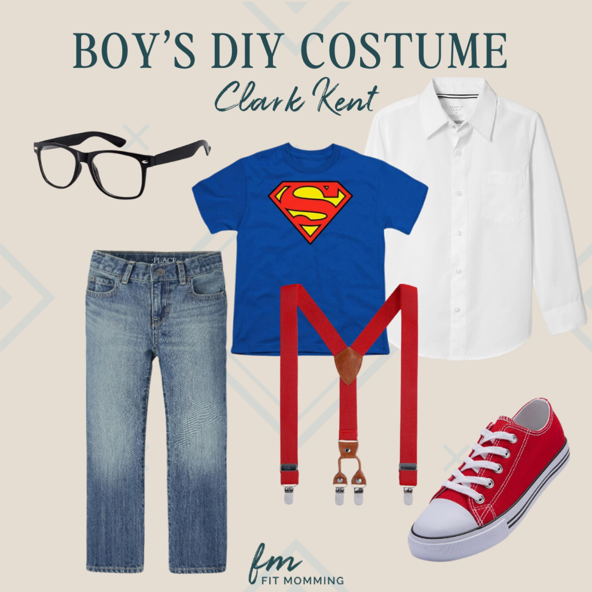 Boy’s Halloween costume idea: Clark Kent! 

#LTKSeasonal