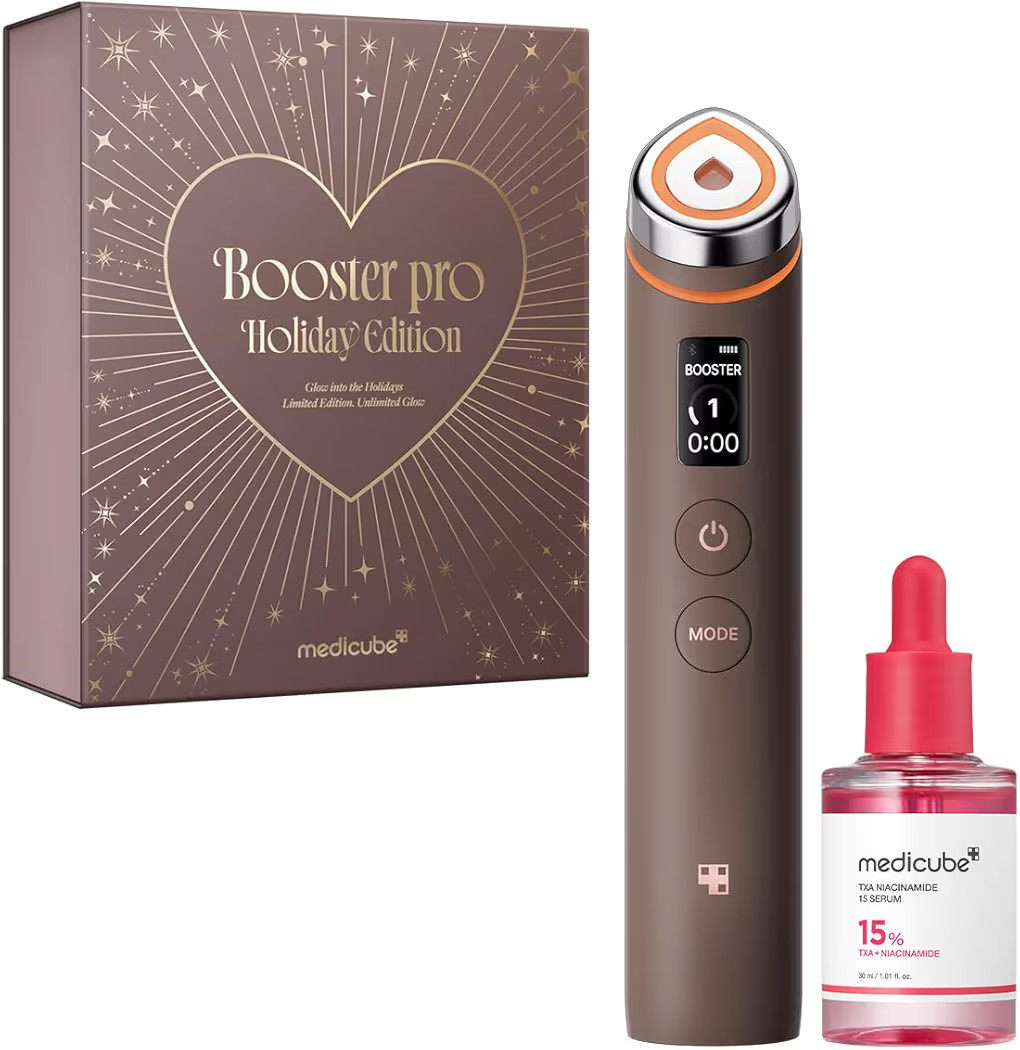 medicube Booster Pro Holiday Gift Set, Amazon Exclusive | Limited Mocha Booster Pro + TXA Niacina... | Amazon (US)