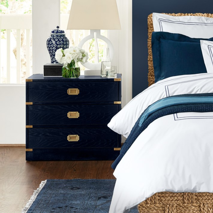 Campaign 3-Drawer Nightstand | Williams-Sonoma