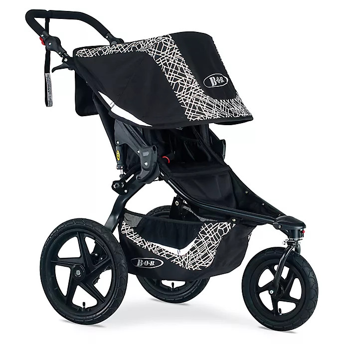 BOB® Revolution Flex 3.0 Jogging Stroller in Lunar Black | buybuy BABY