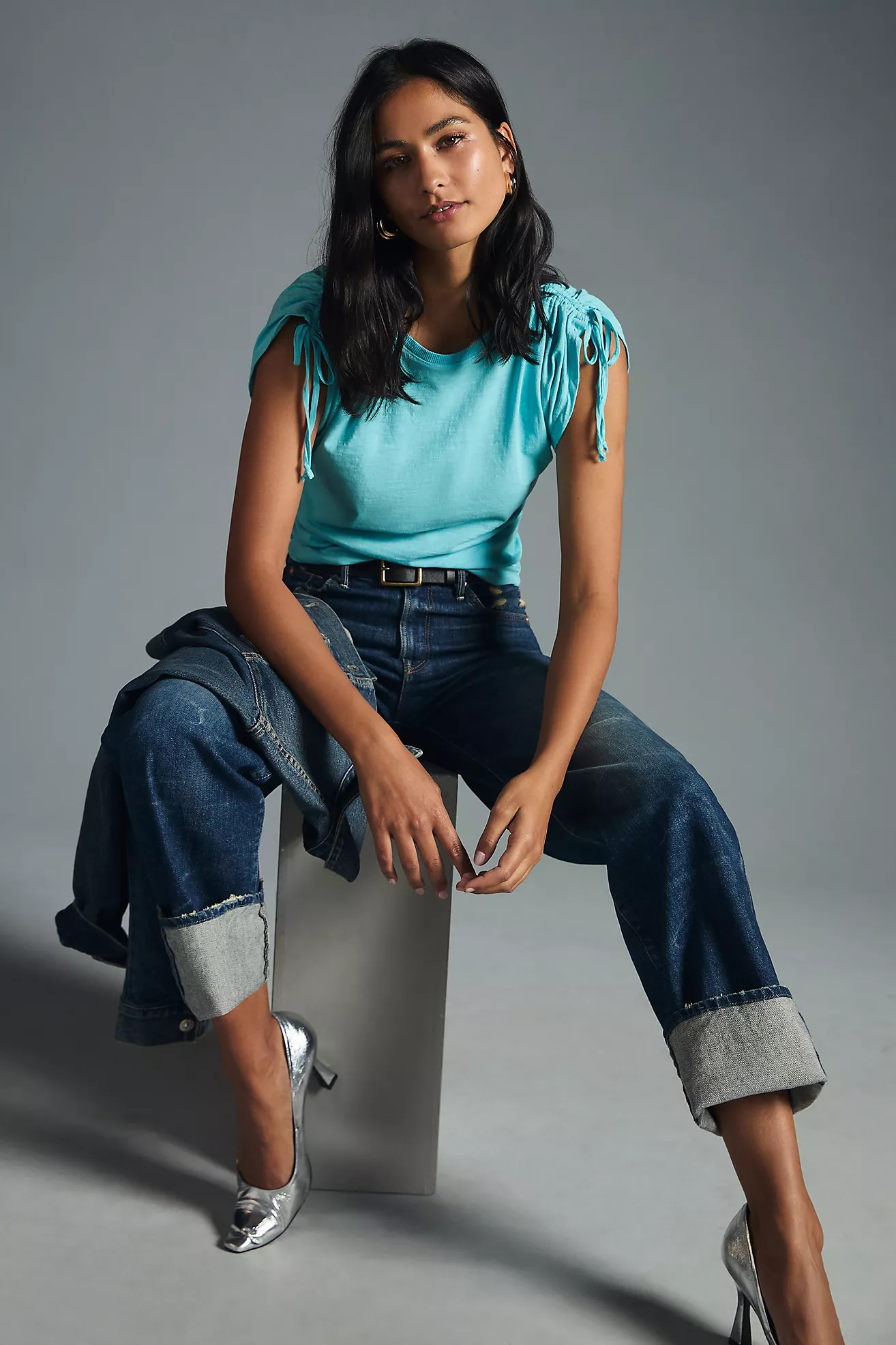 Daily Practice by Anthropologie The Willow Spring Top | Anthropologie (US)