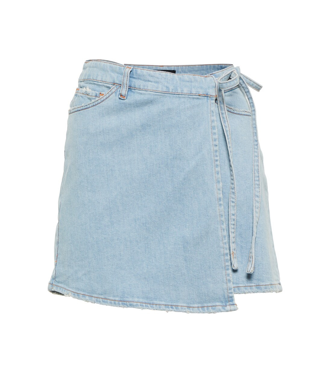 Wrap denim miniskirt | Mytheresa (US/CA)