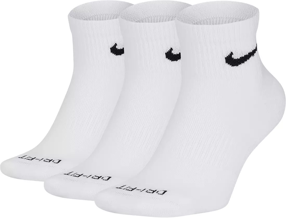 Nike Everyday Plus Cushion Ankle Training Socks - 3 Pack | DICK'S Sporting Goods