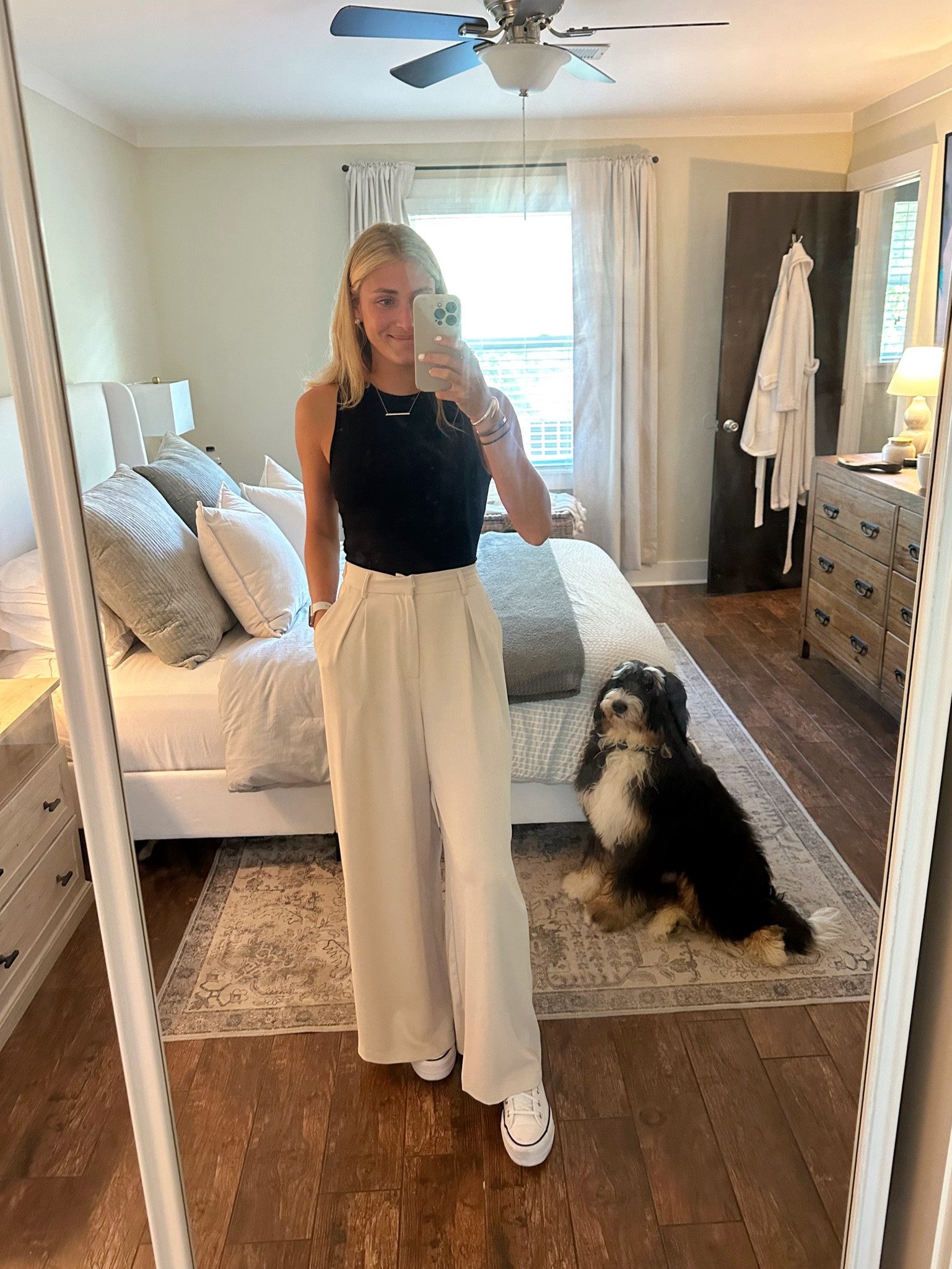 Favorite fall pants are back!! Love the palazzo look
Meaning size S 

#LTKFindsUnder50 #LTKFallSale #LTKWorkwear